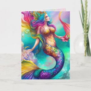 Mermaid Graphic Arts Kaart