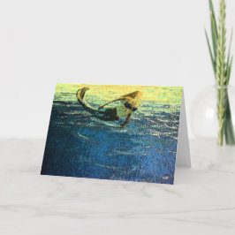 Mermaid Greeting the Dawn Kaart