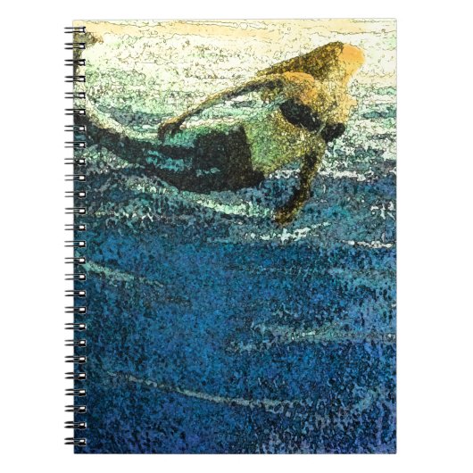 Mermaid Greeting the Dawn Notitieboek (Voorkant)