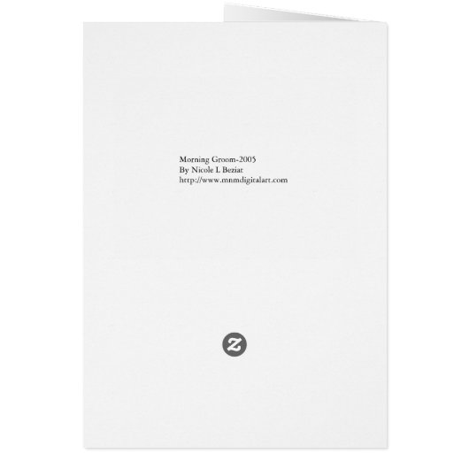 Mermaid Grooming (kaart) (Achterkant)