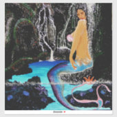 Mermaid grotto douche #2 sticker (Vel)