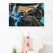Mermaid grotto douche spandoek (Insitu)