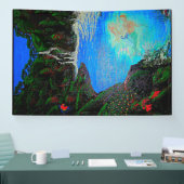 Mermaid grotto spandoek (Beurs)