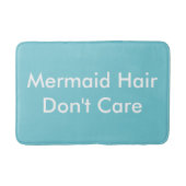 Mermaid Hair kan Bath Matt niet schelen Badmat (Voorkant)