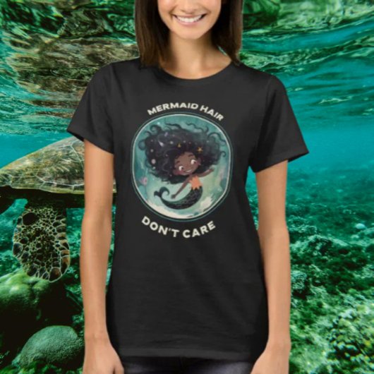 Mermaid Hair maakt niet uit T-shirt