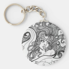 Mermaid Hair van Terrell Dorfeo Sleutelhanger
