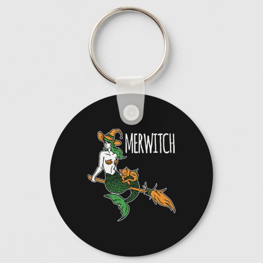 Mermaid Halloween Sleutelhanger (Voorkant)