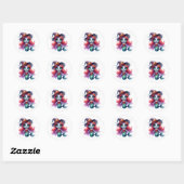 Mermaid Halloween Stickers (Vel)