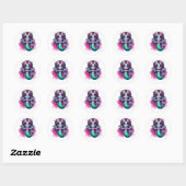 Mermaid Halloween Stickers (Vel)