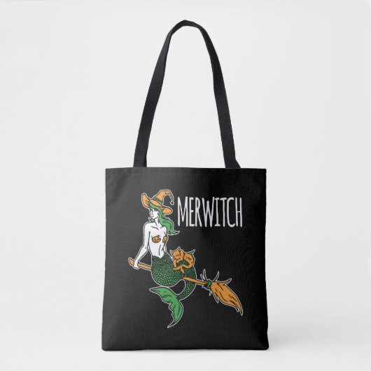 Mermaid Halloween Tote Bag (Voorkant)