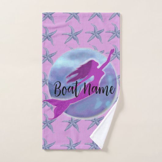 Mermaid Hand Towel Handdoek (Handdoek)