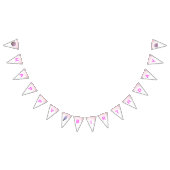 Mermaid Happy Birthday Vlaggetjes (Alle)