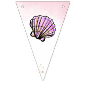 Mermaid Happy Birthday Vlaggetjes (Eerste vlag)