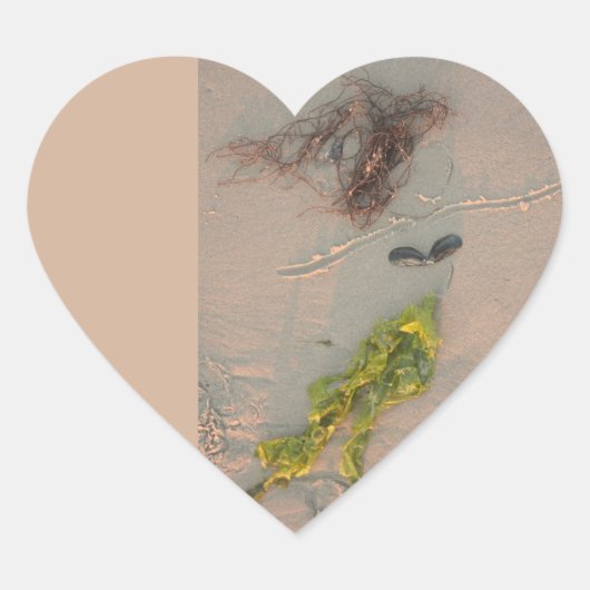 Mermaid Hart Sticker (Voorkant)