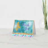 Mermaid Hartelijk dank Bedankkaart (Voorkant)