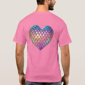 Mermaid Heart T-shirt (Achterkant)
