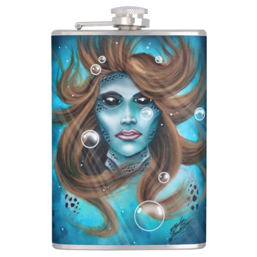 Mermaid Heupfles (Voorkant)