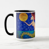 Mermaid Holding Moon Mok (Links)