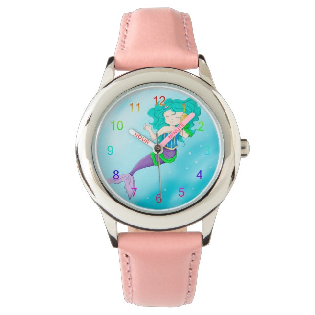 Mermaid Horloge (Voorkant)