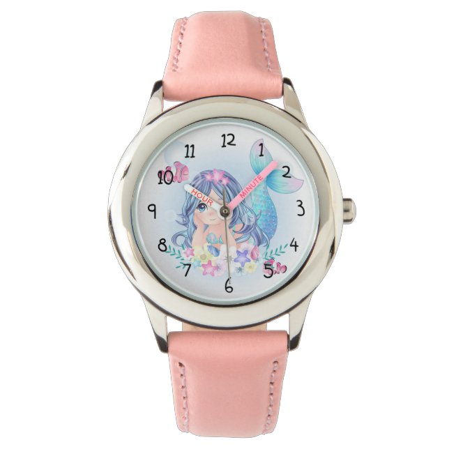 Mermaid Horloge (Voorkant)