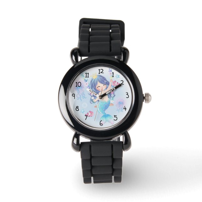 Mermaid Horloge (Voorkant)