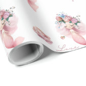 Mermaid I Love You Wrapping Paper Cadeaupapier (Rol Hoek)
