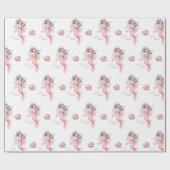 Mermaid I Love You Wrapping Paper Cadeaupapier (Vlak)