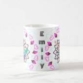 Mermaid Ice Cream Princess Personalized Coffee Tea Koffiemok (Center)