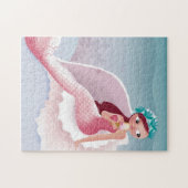 Mermaid Ice Cream Puzzle Legpuzzel (Horizontaal)