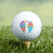 Mermaid icecream golfballen (Insitu Shirt)