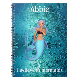Mermaid - Ik geloof in Mermaids Notitieboek