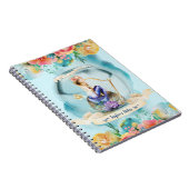 Mermaid Illustration under the Ocean Girl Diary Notitieboek (Rechterzijde)