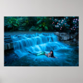 Mermaid in Cascade Poster (Voorkant)