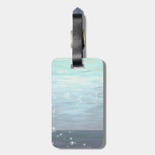 Mermaid Iole Bagagelabel (Achterkant verticaal)