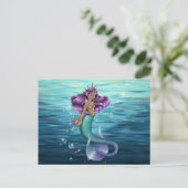 Mermaid Iole Briefkaart (Staand voorkant)