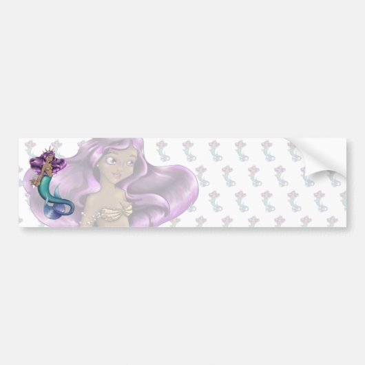 Mermaid Iole Bumpersticker (Voorkant)