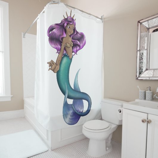 Mermaid Iole Douchegordijn (In situ)