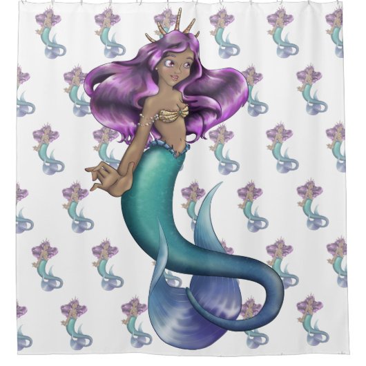 Mermaid Iole Douchegordijn (Voorkant)