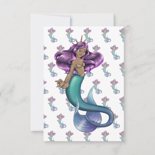 Mermaid Iole Kaart (Voorkant)
