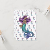 Mermaid Iole Kaart (Voorkant / Achterkant in situ)