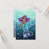 Mermaid Iole Kaart (Voorkant / Achterkant in situ)