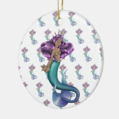 Mermaid Iole Keramisch Ornament (Links)