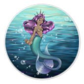 Mermaid Iole Keramische Knop (Voorkant)