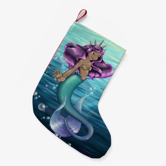 Mermaid Iole Kleine Kerstsok (Voorkant (Hangend))