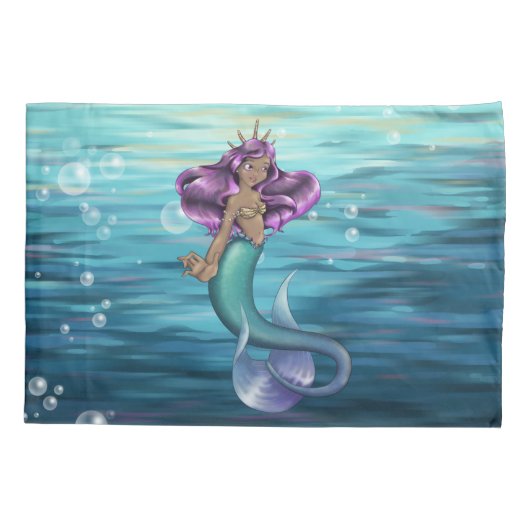 Mermaid Iole Kussensloop (Achterkant)