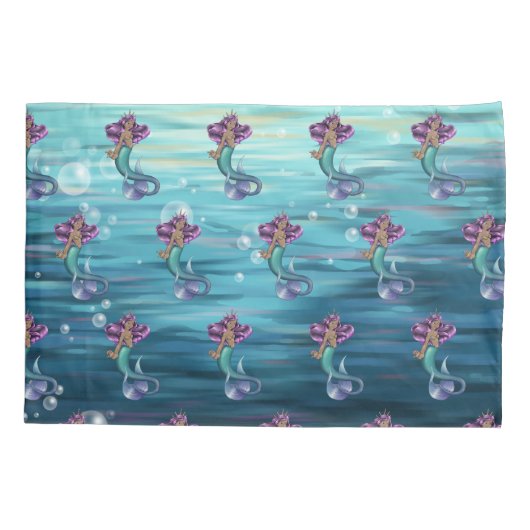 Mermaid Iole Kussensloop (Achterkant)