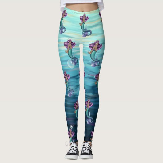 Mermaid Iole Leggings (Voorkant)