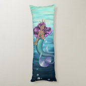 Mermaid Iole Lichaamskussen (Achterkant (Verticaal))