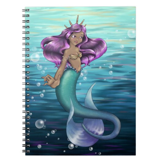 Mermaid Iole Notitieboek (Voorkant)