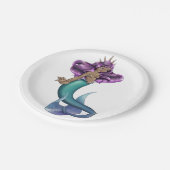 Mermaid Iole Papieren Bordje (Gekanteld)